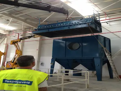 Aspiração de Aparas/Papel/Cartão